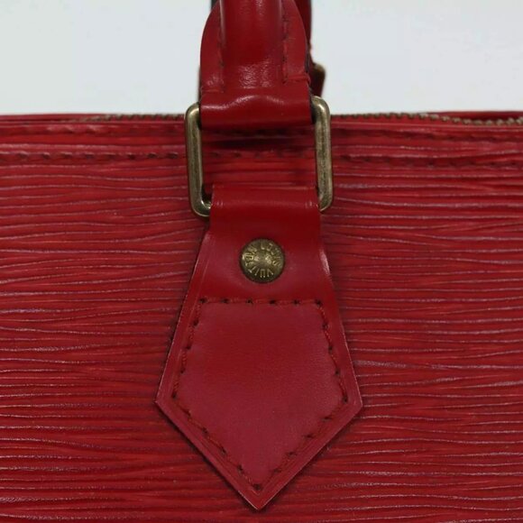 LOUIS VUITTON Epi Speedy 35 Hand Bag Castilian Re - Picture 3 of 16